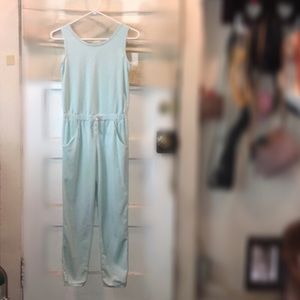 Mint green jumpsuit
